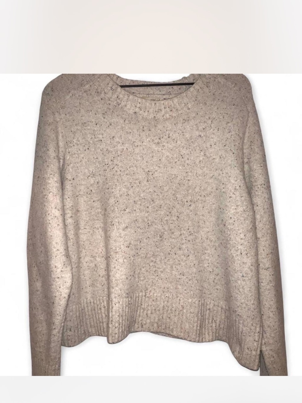 Cozy Women's Cream Knit Sweater